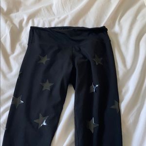 The warm up black leggings